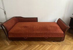 Antik art deco heverő /rekamié