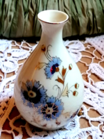 Zsolnay Lilac Pattern Elegant Vase