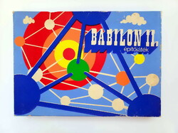Babilon II. retro építőjáték, iskolai taneszköz