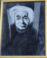 Csató György: Einstein portré