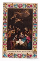 VAL:01  Vallásos képeslap nagyon szép antik Firenze 1900 postatiszta