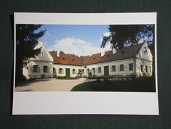 Képeslap,Kehidakustány,Kehidai Deák kúria ,kastély látkép,részlet, 2004-
