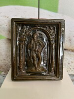 Cserépkályha Dísz Falikép A134