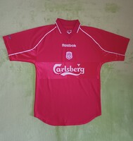 S-es vintage Reebok Liverpool FC (2000/02) hazai mez