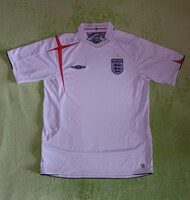 L-es vintage umbro Anglia válogatott (2005/07) hazai mez