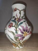 Zsolnay orchidea mintás váza
