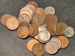 Egyesült Királyság vegyes érmék, Lot 31 db