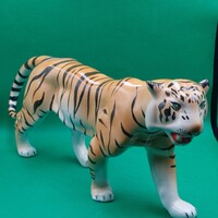 Retro  Kispest Gránit kerámia Bengáli tigris figura