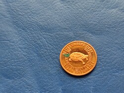 NÉMETORSZÁG BUND MENTSÜK MEG ÁLLATAINKAT SOROZAT: TEKNŐSBÉKA! RITKA MINI ÉRME! UNC!