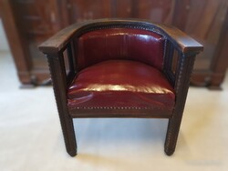 Eredeti korai art deco késői szecesszió különleges fotel Cca 1910.