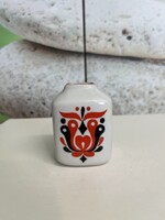 Zsolnay Porcelán Retró mintás Picike Váza A134