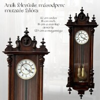 2 súlyos antik falióra