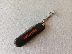 Kulcstartóra kapcsolható többfunkciós reklám kisbicska eladó! (Totalgaz)