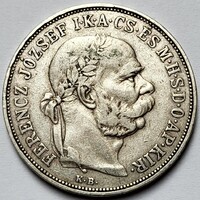 Ferenc József 5 Korona 1900