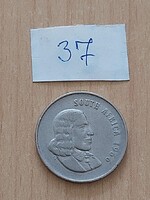 DÉL-AFRIKA 20 CENT 1966  "SOUTH AFRICA", Nikkel, Jan van Riebeeck  37
