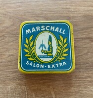 Régi Marschall Germany Salon-extra acél tűk fonográf tű pléh fém doboz