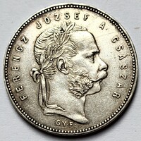 Ferenc József ezüst 1 Forint 1869 Gyf.