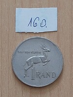 DÉL-AFRIKA 1 RAND 1981  Nikkel, Antilop  160.