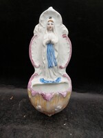 Szenteltviz tartó porcelánből, 18 cm-es magasságú. 3289b