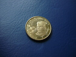 HORVÁTORSZÁG 20 EURO CENT 2023 NIKOLA TESLA ! RITKA! UNC!