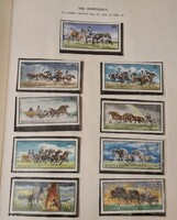 Hortobágy Sor, 9 db postatiszta bélyeg,1968-as kiadás. Első tulajdonostól. Hibátlan, szépen tartva.