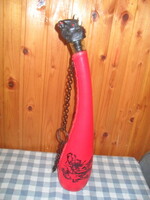 Spanyol bika fejes dísz üveg