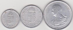 Magyarország 1-2-5 pengő alu G