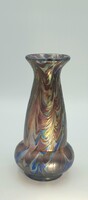 Wilhelm Kralik multicolor, art nouveau (art deco?) iridescent vase