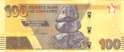 Zimbabwe 100 dollár 2023 UNC