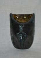 Iparművészeti fali kerámia  ( DBZ 0093 )