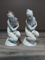 Herendi porcelán akt Vénusz 2db