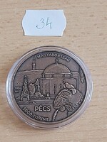 3000 FORINT 2024 Baranya vármegye, Pécs „Hazai vármegyék és vármegyeszékhelyek” 34.