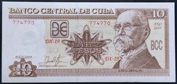 Kuba / Cuba 10 Pesos 2019, UNC.