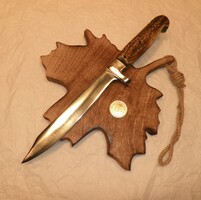 Régi, nagy vadásztőr. Megújulva. Kés, bicska, tőr, borotva.
