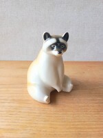 Lomonosov porcelán mosómedve figura