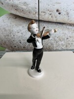 Hollóházi Porcelán Hegedűs fiú A134