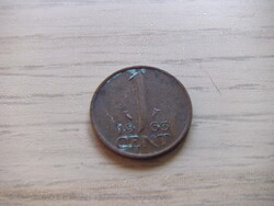 1  Cent 1963 Hollandia