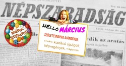 1963 március 12  /  Népszabadság  /  Születésnapra :-) Eredeti, régi ÚJSÁG Ssz.:  25511