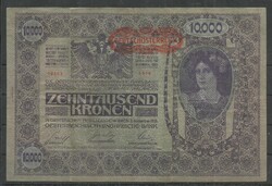 1918.- 10000 korona - Osztrák-Magyar bank - Deutschösterreich