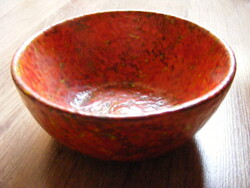 Tófej kerámia tálka