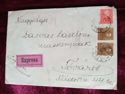 D205297  Budapest  - Tata Tóváros 1930 levélboríték -Darvas László  - Darvas Lászlóné
