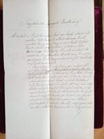 D205311 Gróf Zichy Henrik segélyalap Hédervár - Lipót Moson vm. - Mosonmagyaróvár - kérelem 1900