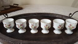 Royal Albert"Moss Rose"porcelán tojástartó 6 db.