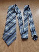 ! szürke fekete csíkos nyakkendő - 153 cm bulira vagy bármire - 830