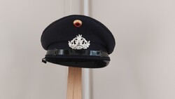 (K) Régi német tűzoltósapka