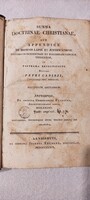 Latin nyelvű teológiai könyv 1839