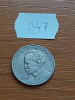 KUBA 20 CENTAVOS 1962 Réz-nikkel, José Martí  347