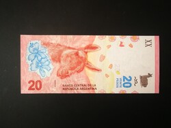 Argentína 20 Pesos 2020 Unc