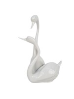 Herendi porcelán hattyú pár, jeltett számozott - 52417