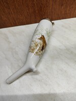 Vad jelenetes porcelán pipavég
